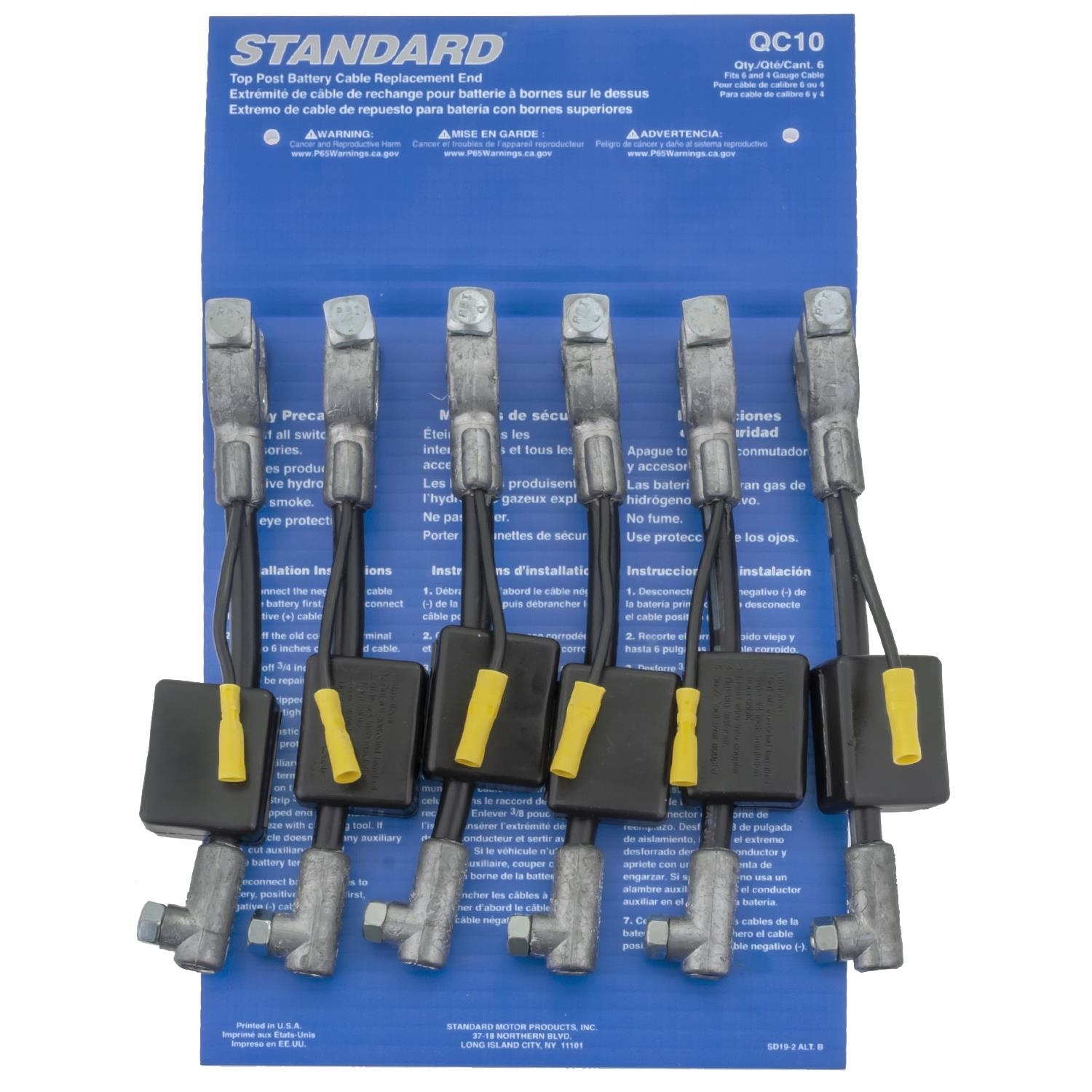 STANDARD MOTOR PRODUCTS - Battery Cable - STA - qc10