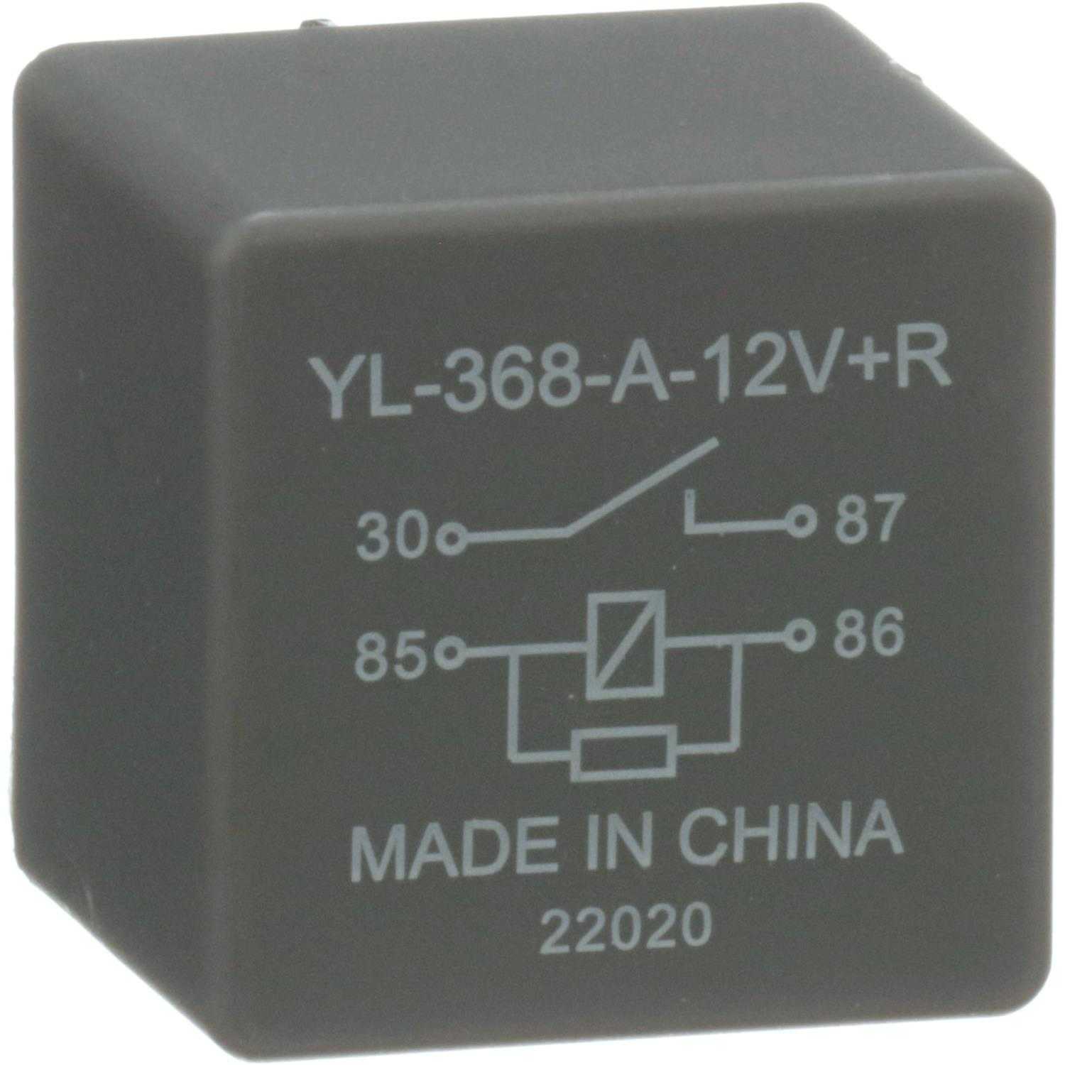 STANDARD MOTOR PRODUCTS - Engine Cooling Fan Motor Relay - STA RY-702