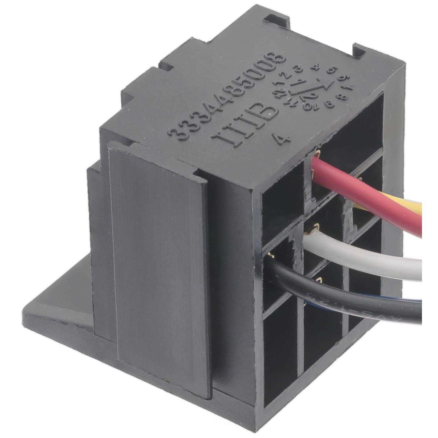 STANDARD MOTOR PRODUCTS - HVAC Blower Relay Harness Connector - STA S-857