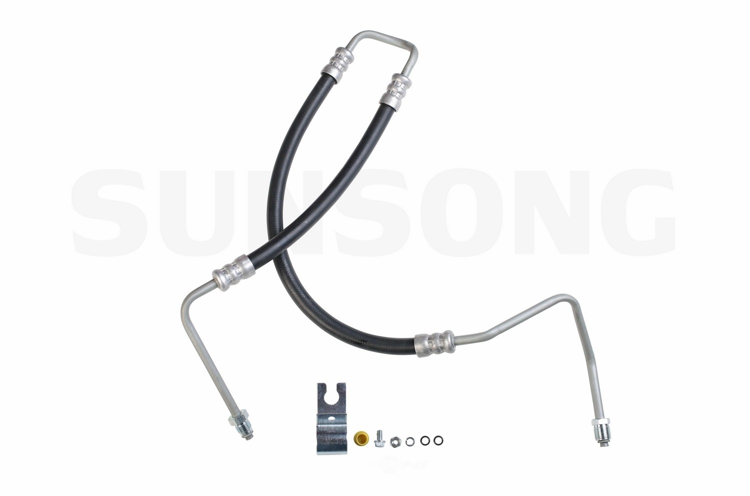 SUNSONG NORTH AMERICA - Power Steering Pressure Line Hose Assembly (To Gear From Hydraulic Fan Motor) - SUG 3401179