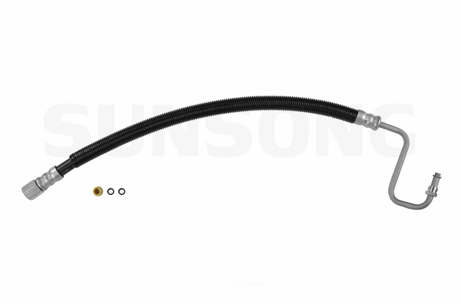 SUNSONG NORTH AMERICA - Power Steering Pressure Line Hose Assembly (Pump To Hydroboost) - SUG 3401396