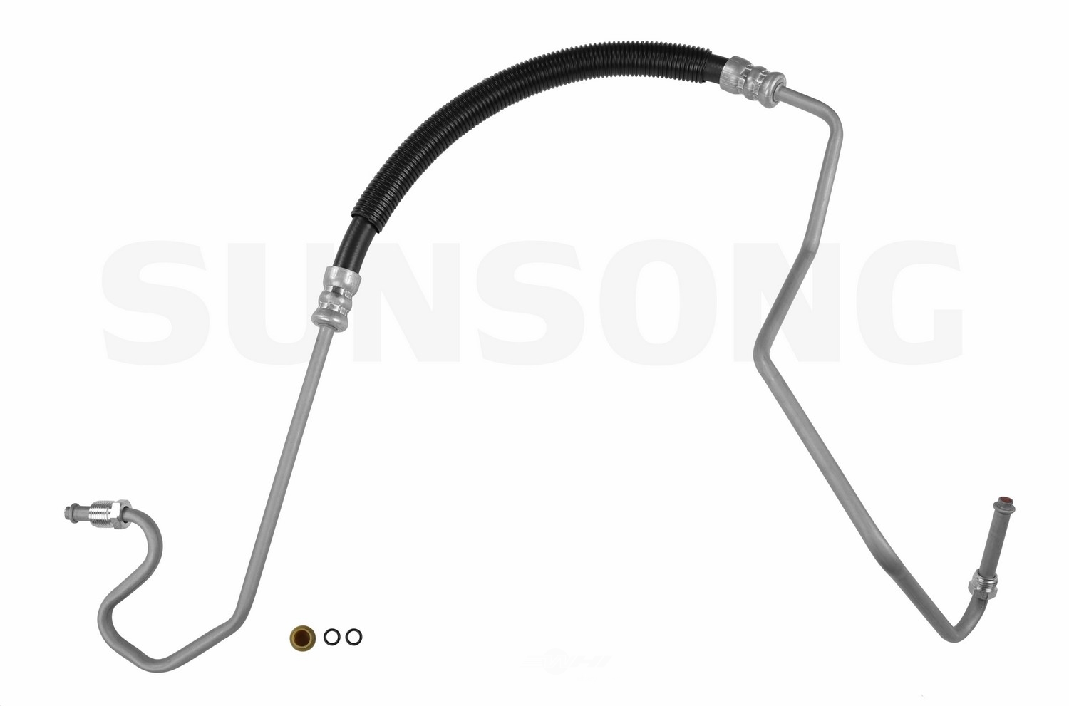 SUNSONG NORTH AMERICA - Power Steering Pressure Line Hose Assembly (Hydroboost To Gear) - SUG 3401543