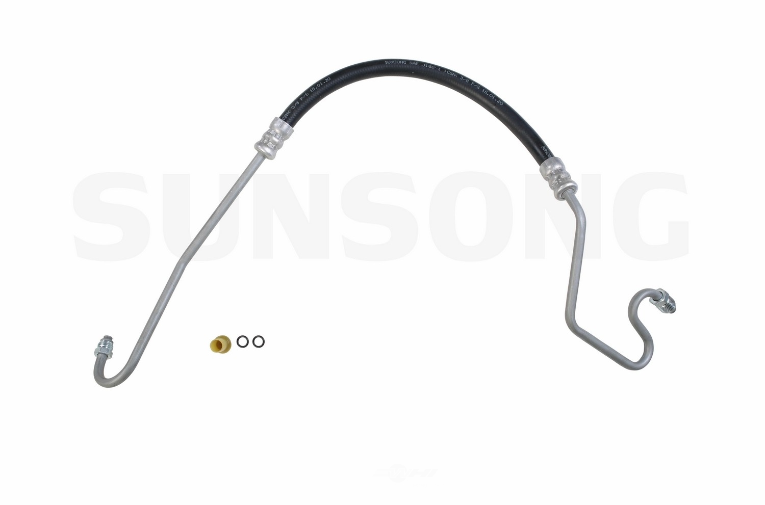 SUNSONG NORTH AMERICA - Power Steering Pressure Line Hose Assembly (Hydroboost To Gear) - SUG 3401742