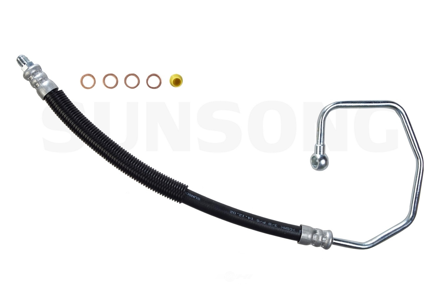 SUNSONG NORTH AMERICA - Power Steering Pressure Line Hose Assembly (From Pump) - SUG 3401834