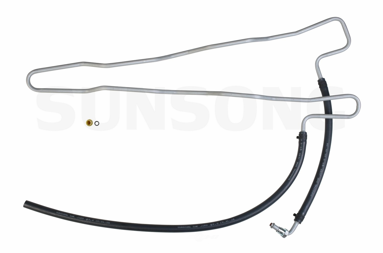 SUNSONG NORTH AMERICA - Power Steering Return Line Hose Assembly (From Gear) - SUG 3402195