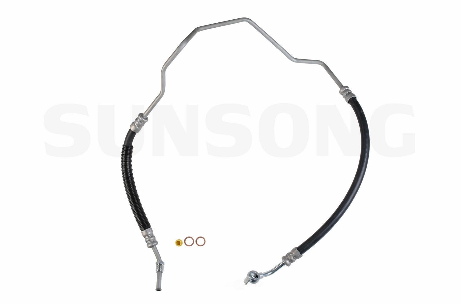SUNSONG NORTH AMERICA - Power Steering Pressure Line Hose Assembly (From Pump To Hydraulic Fan Motor) - SUG 3402255