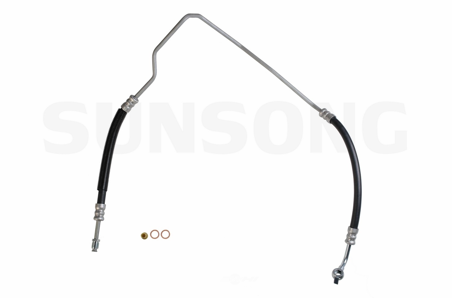 SUNSONG NORTH AMERICA - Power Steering Pressure Line Hose Assembly (From Pump To Hydraulic Fan Motor) - SUG 3402330