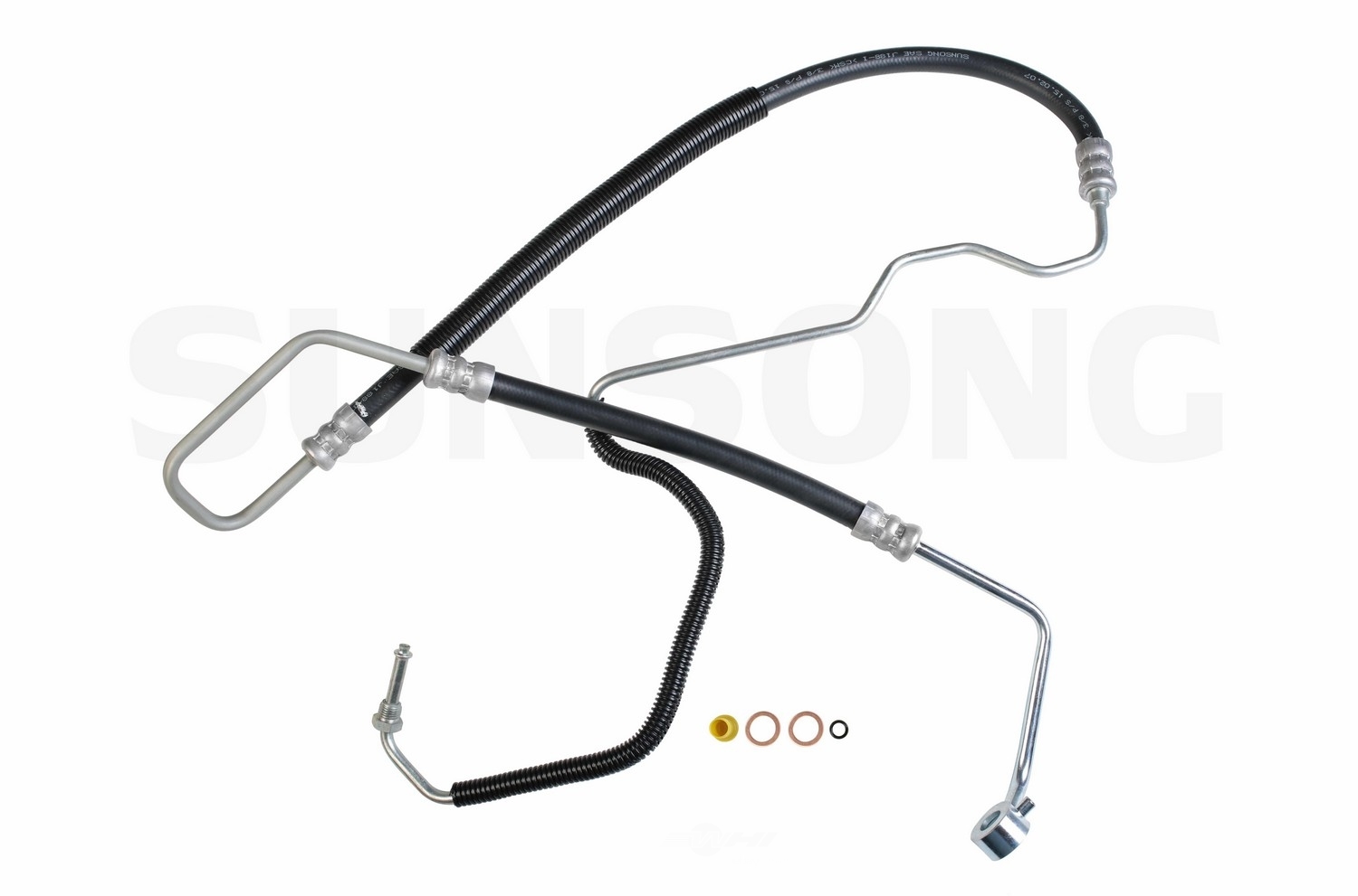 SUNSONG NORTH AMERICA - Power Steering Pressure Line Hose Assembly (Pump To Rack) - SUG 3402367