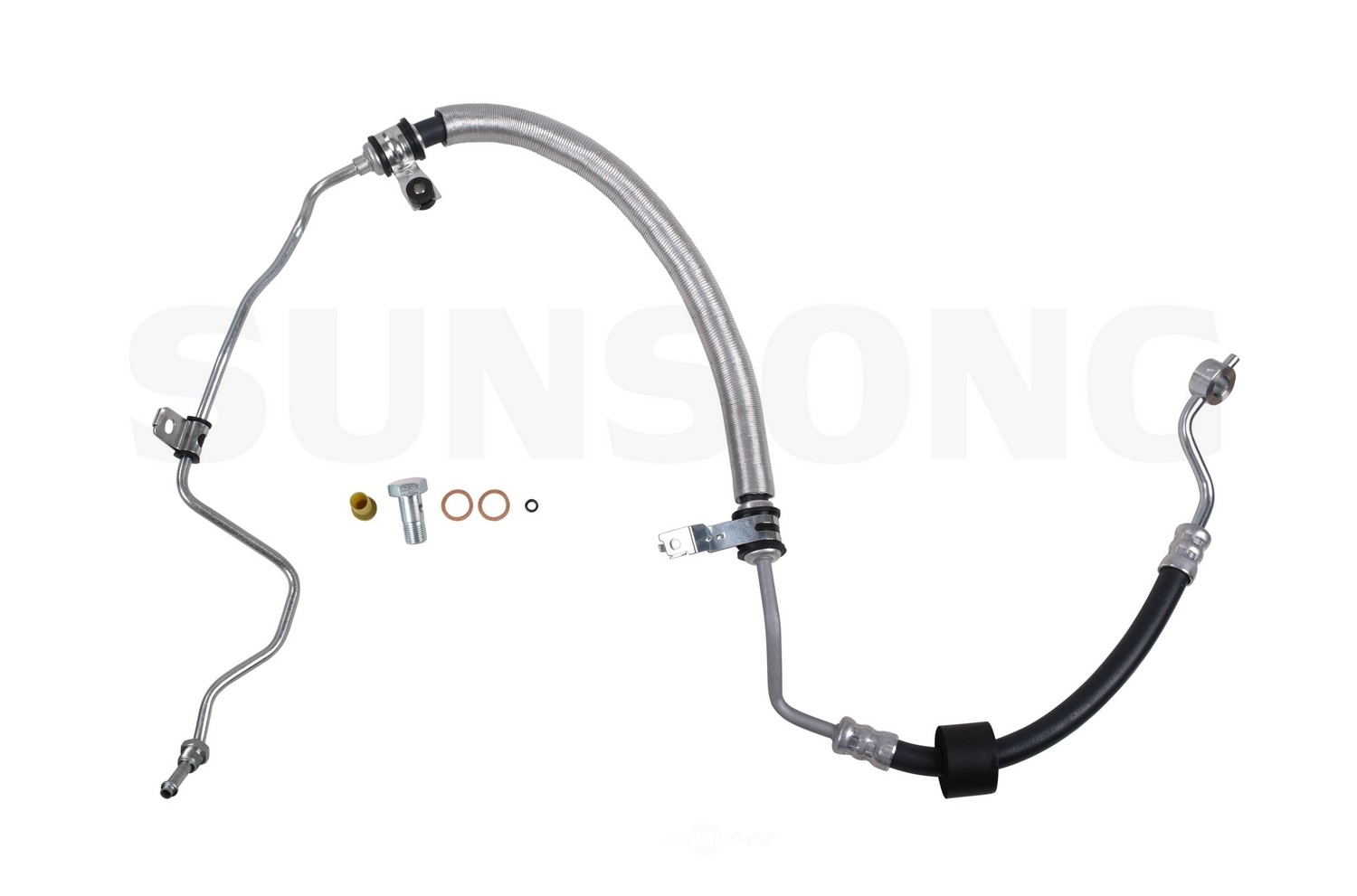 SUNSONG NORTH AMERICA - Power Steering Pressure Line Hose Assembly (Pump To Rack) - SUG 3403260