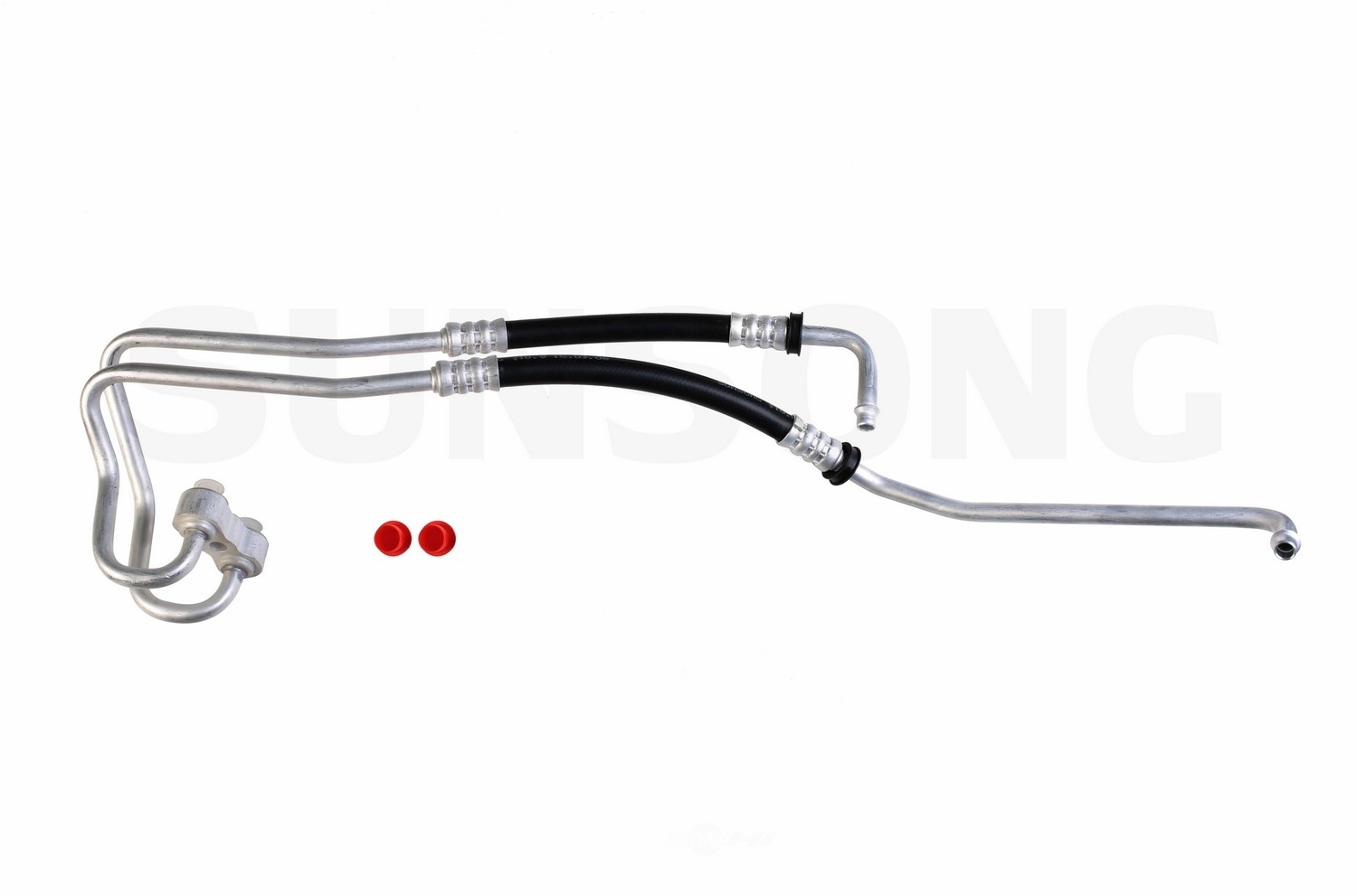 SUNSONG NORTH AMERICA - Engine Oil Cooler Hose Assembly (Inlet and Outlet Assembly From Oil Filter To Radiator) - SUG 5801007