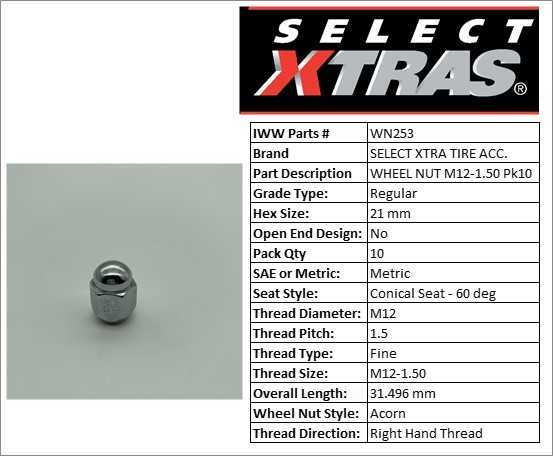 Wheel Lug Nut