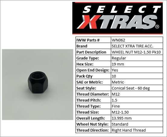 Wheel Lug Nut