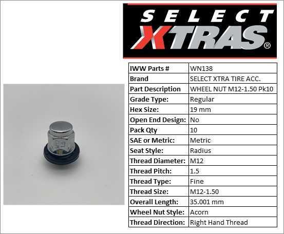 Wheel Lug Nut