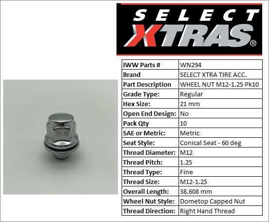Wheel Lug Nut