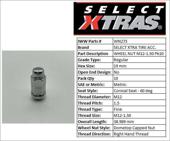 Wheel Lug Nut