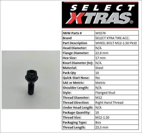 Wheel Lug Bolt