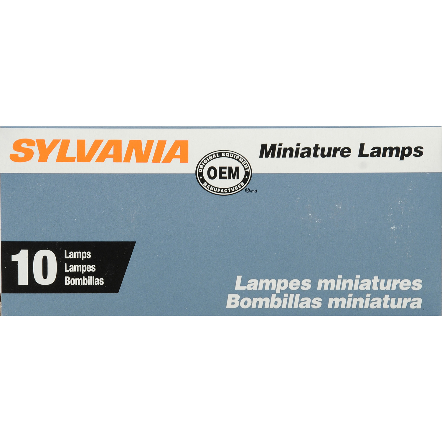 SYLVANIA RETAIL PACKS - 10-Pack Box Back Up Light Bulb - SYR 7440.TP