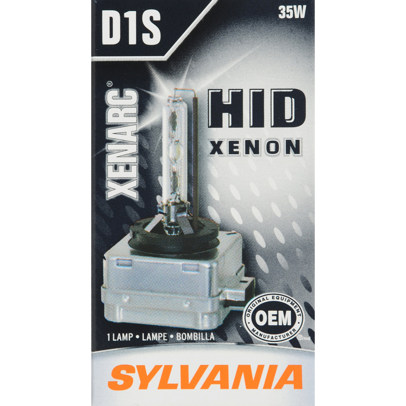 SYLVANIA RETAIL PACKS - Box Headlight Bulb (Low Beam) - SYR D1S.BX
