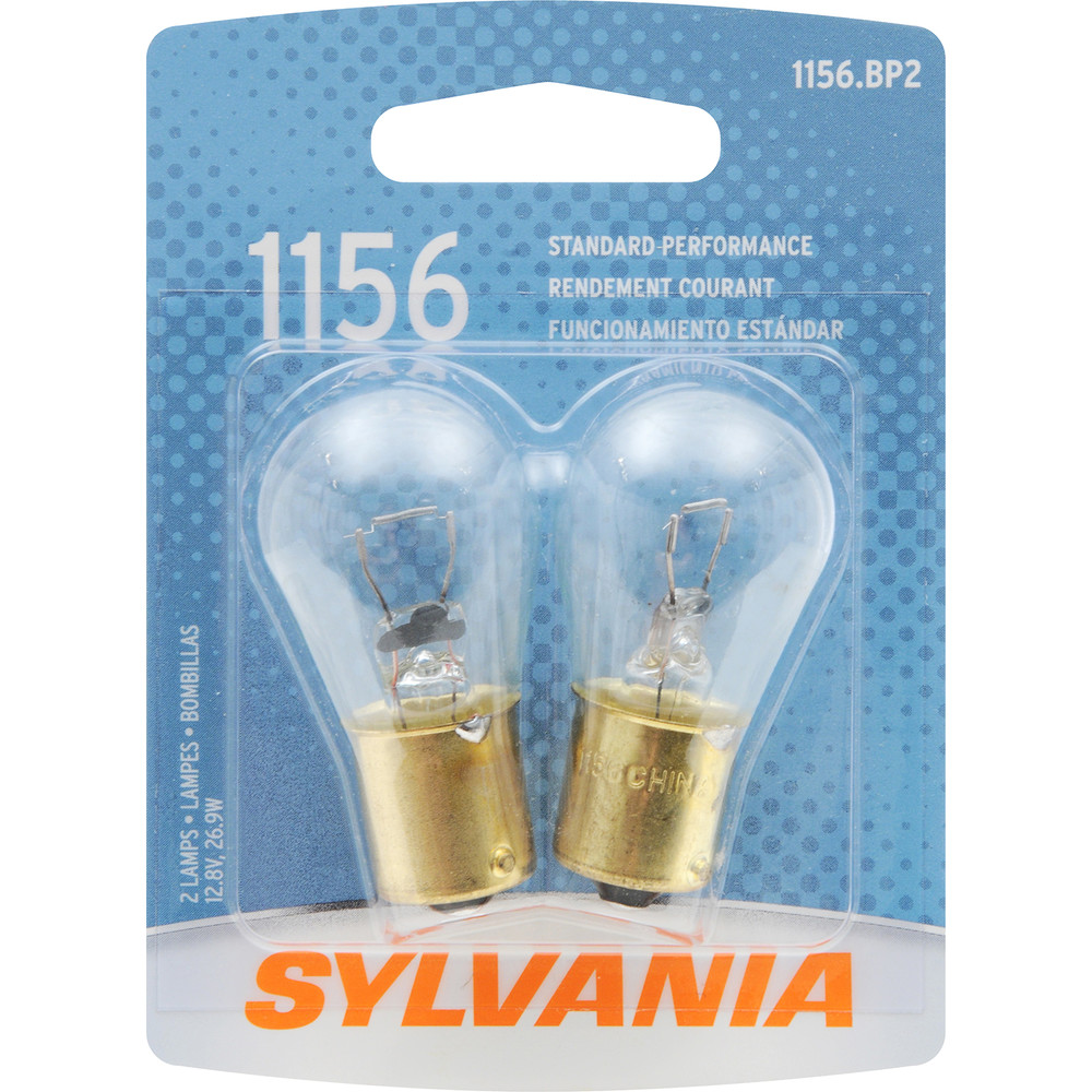 SYLVANIA RETAIL PACKS - Blister Pack Twin Center High Mount Stop Light Bulb (Center) - SYR 1156.BP2