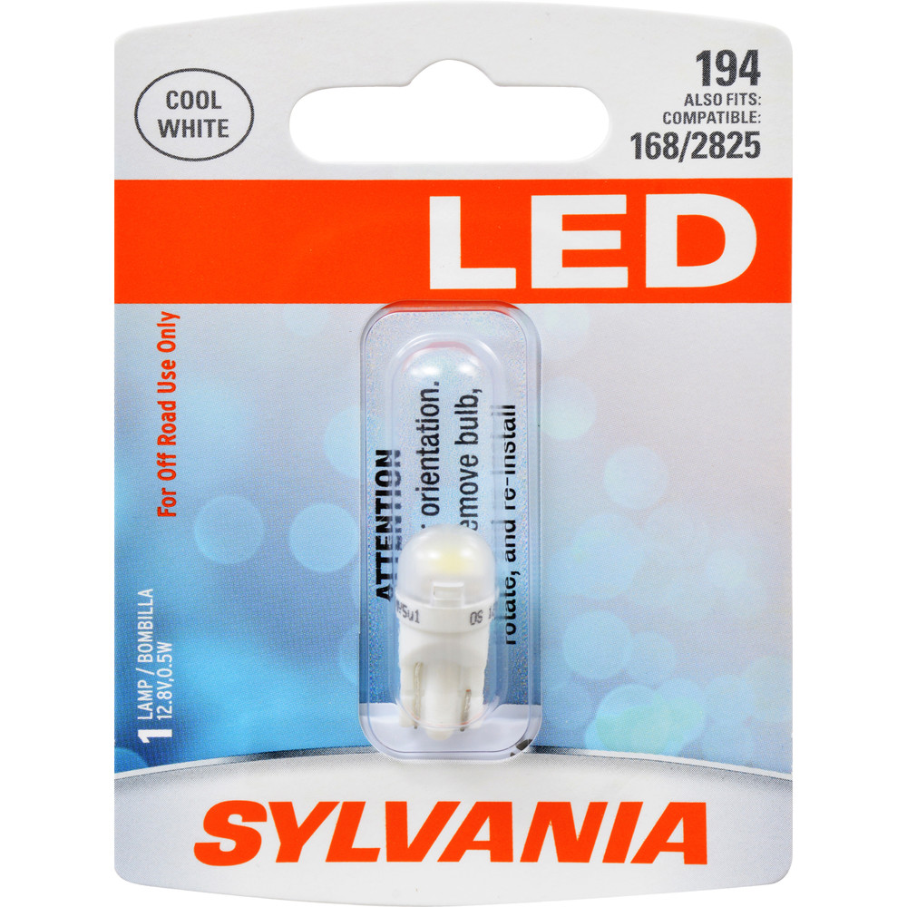 SYLVANIA RETAIL PACKS - LED Blister Pack Side Marker Light Bulb (Front) - SYR 194SL.BP