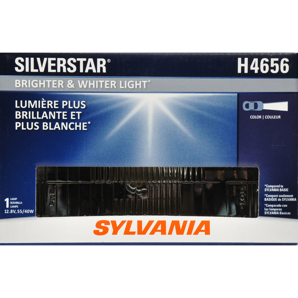 SYLVANIA RETAIL PACKS - SilverStar Box Headlight Bulb (Low Beam) - SYR H4656ST.BX