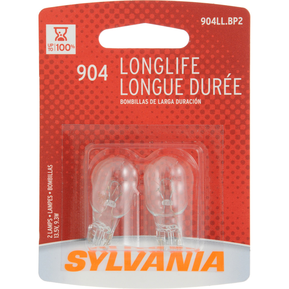 SYLVANIA RETAIL PACKS - Long Life Blister Pack Twin Tail Light Bulb - SYR 904LL.BP2