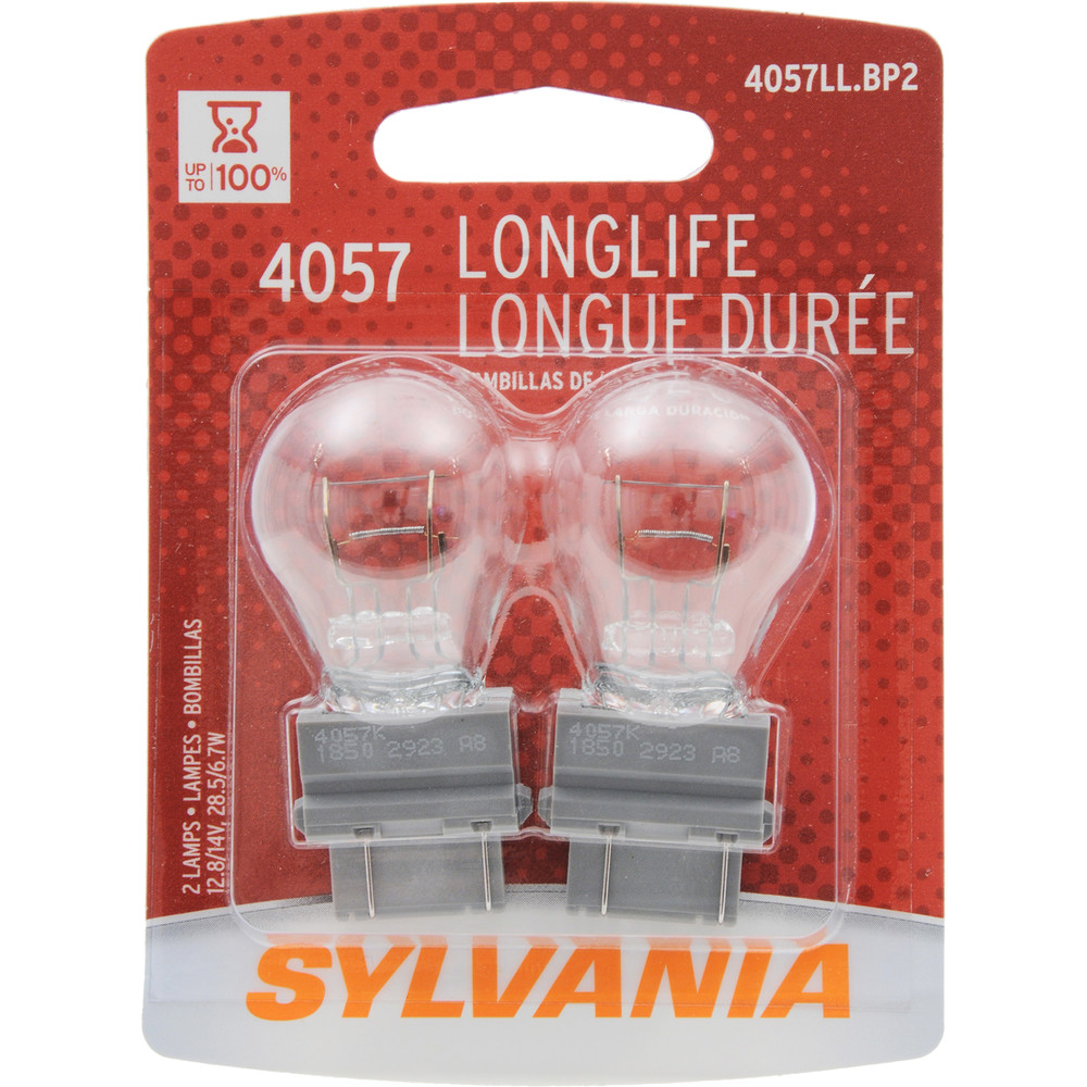SYLVANIA RETAIL PACKS - Long Life Blister Pack Twin Tail Light Bulb - SYR 4057LL.BP2