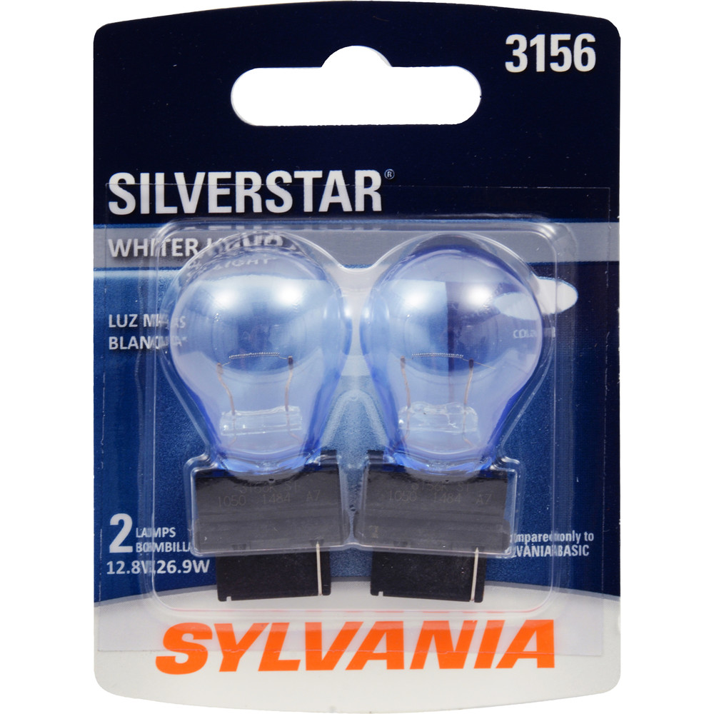 SYLVANIA RETAIL PACKS - SilverStar Blister Pack Twin Center High Mount Stop Light Bulb - SYR 3156ST.BP2