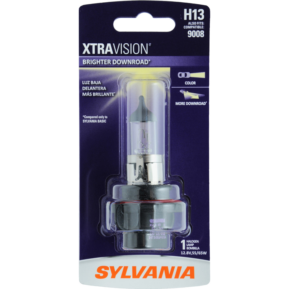 SYLVANIA RETAIL PACKS - XtraVision Blister Pack Headlight Bulb (High Beam and Low Beam) - SYR H13XV.BP