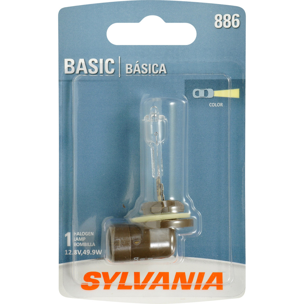 SYLVANIA RETAIL PACKS - Blister Pack Headlight Bulb - SYR 886.BP