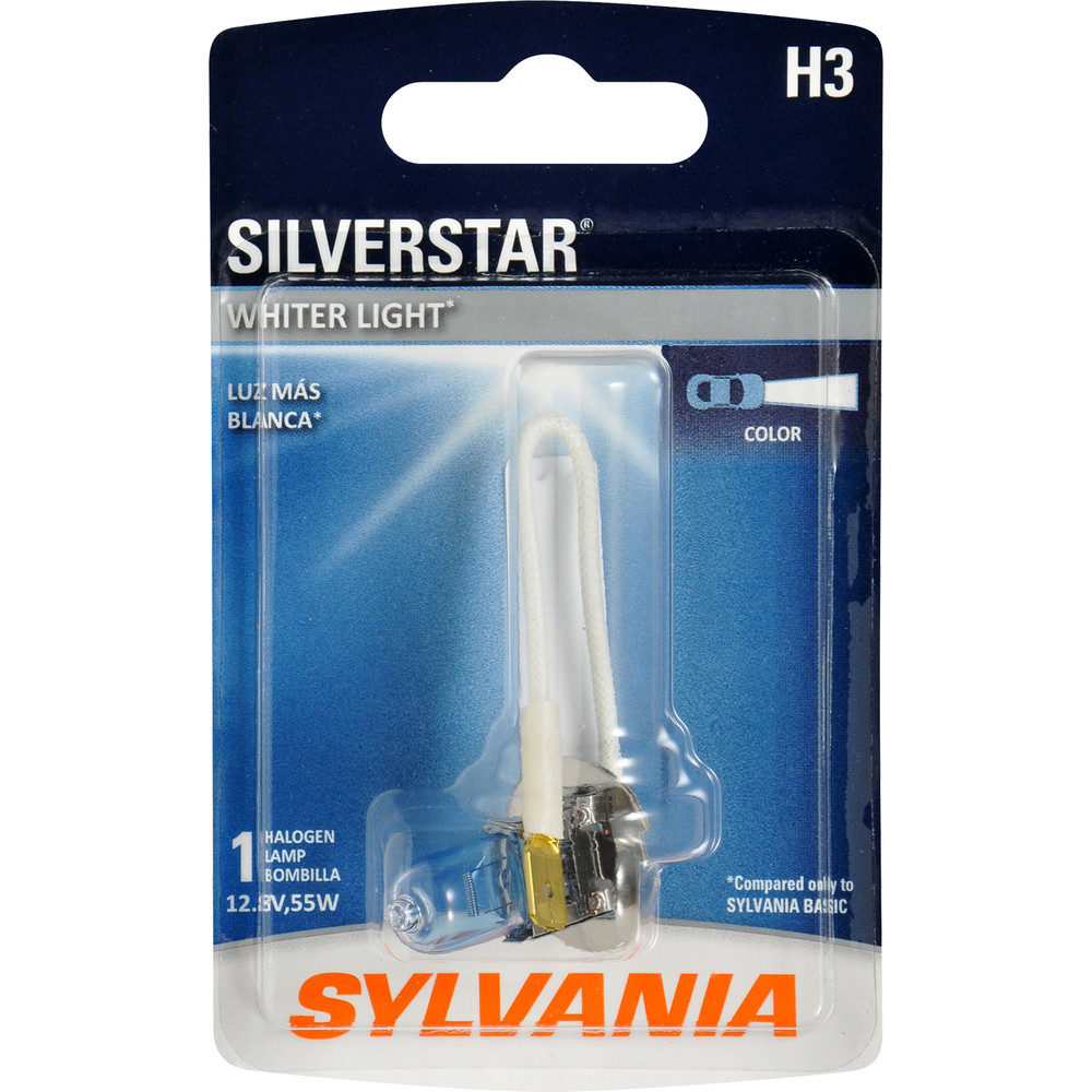 SYLVANIA RETAIL PACKS - SilverStar Blister Pack Fog Light Bulb - SYR H3ST.BP