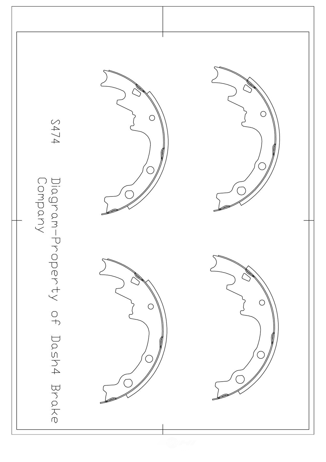 TSS DASH4 - Total Stopping Solutions (Rear) - TDF S474