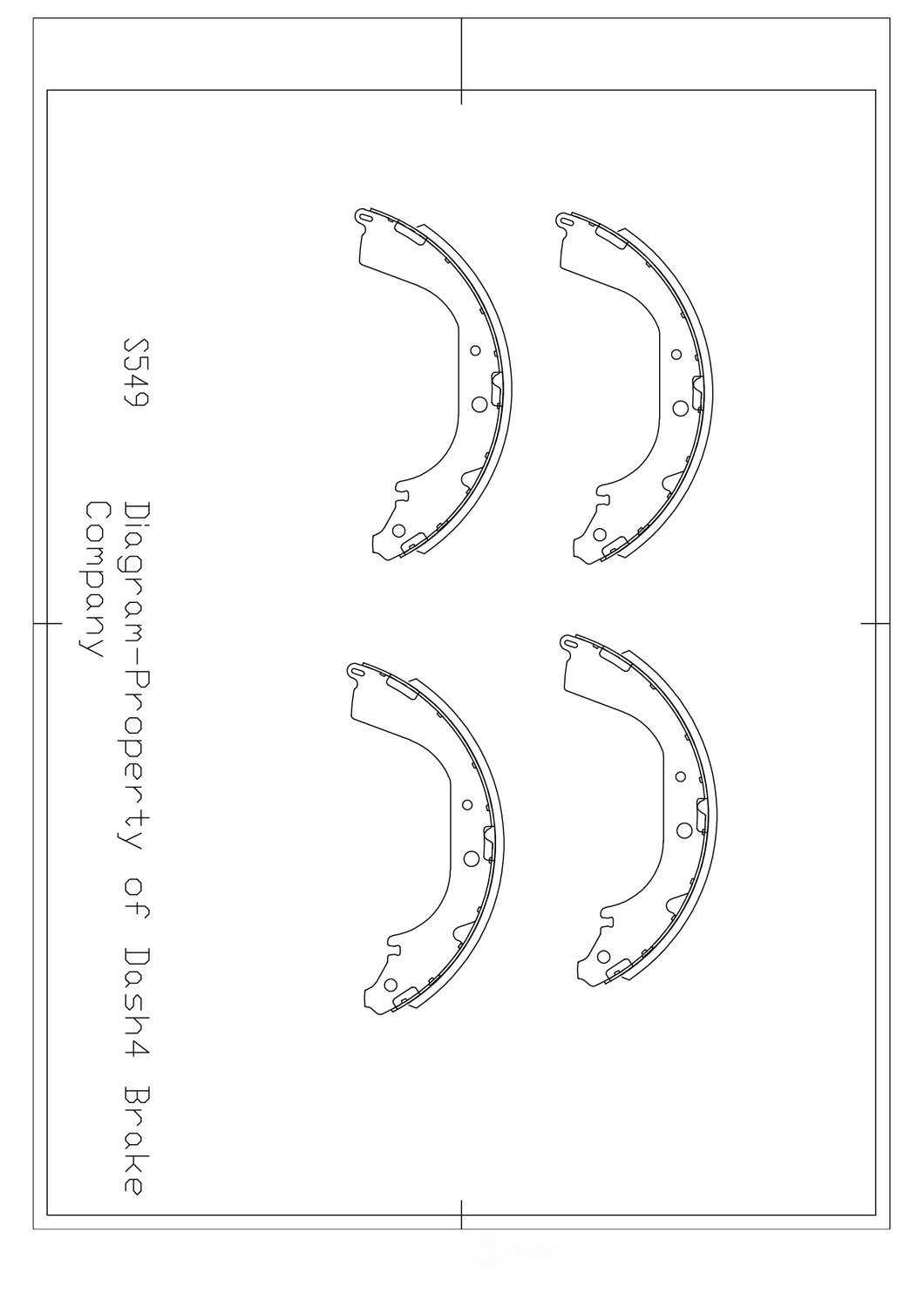 TSS DASH4 - Total Stopping Solutions (Rear) - TDF S549