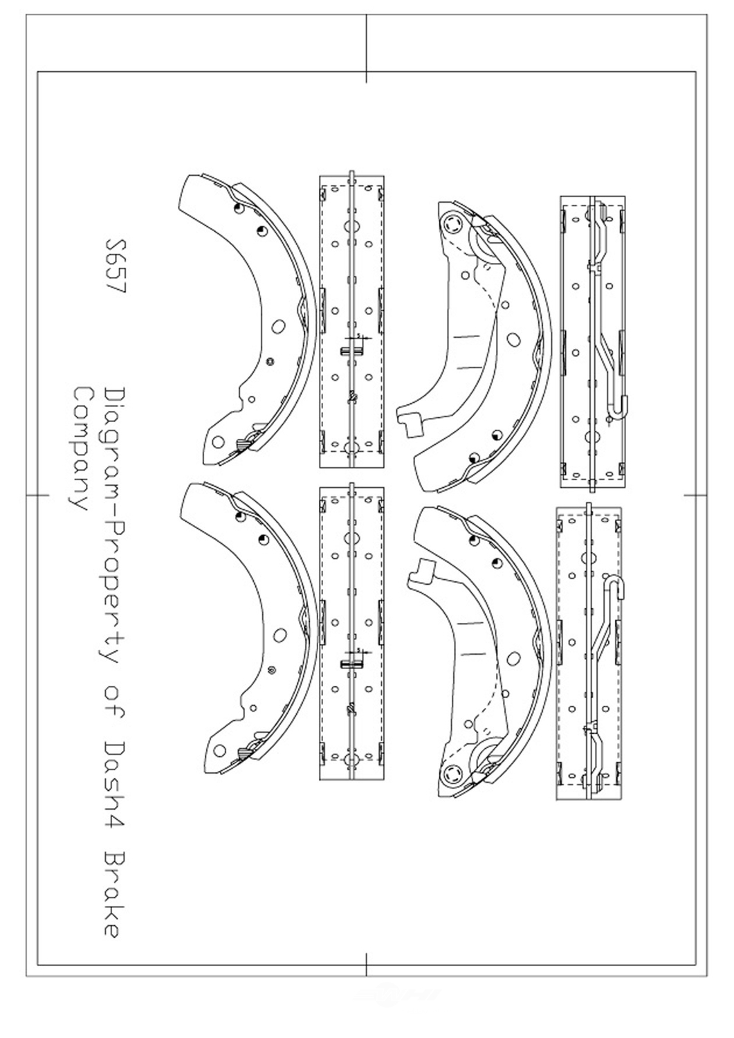 TSS DASH4 - Total Stopping Solutions (Rear) - TDF S657