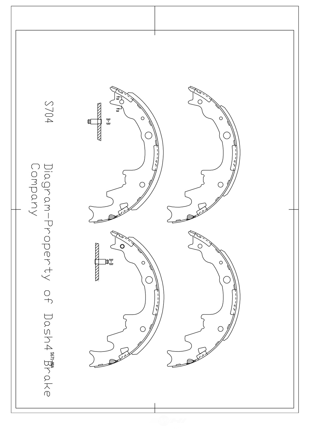 TSS DASH4 - Total Stopping Solutions (Rear) - TDF S704