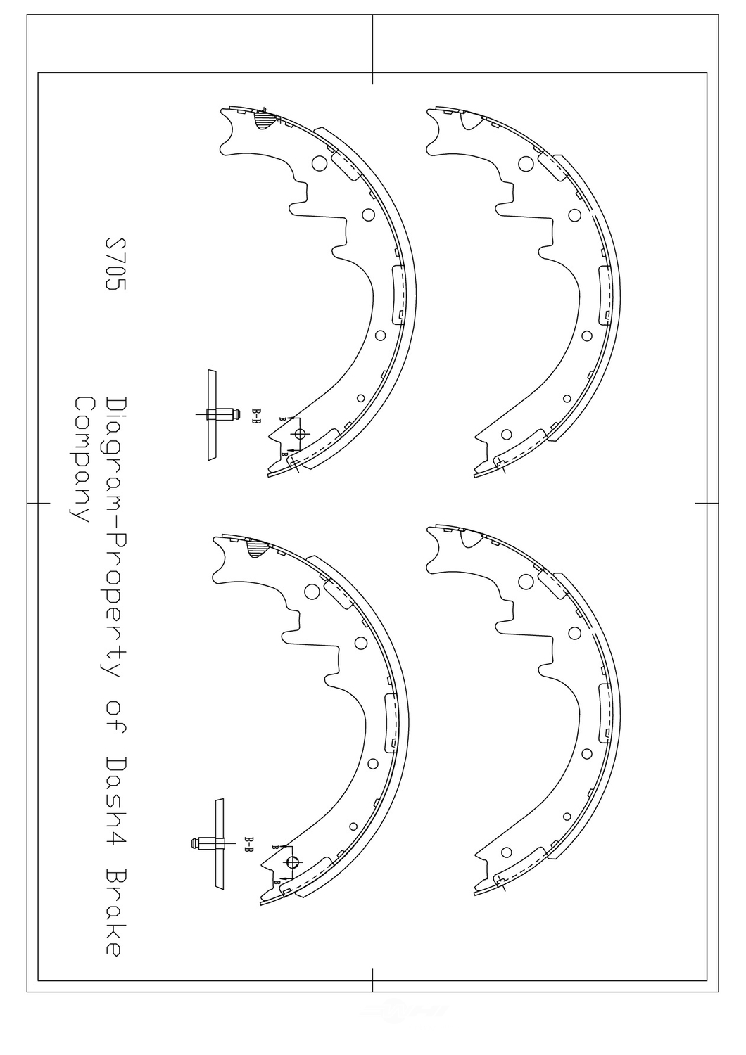 TSS DASH4 - Total Stopping Solutions (Rear) - TDF S705R