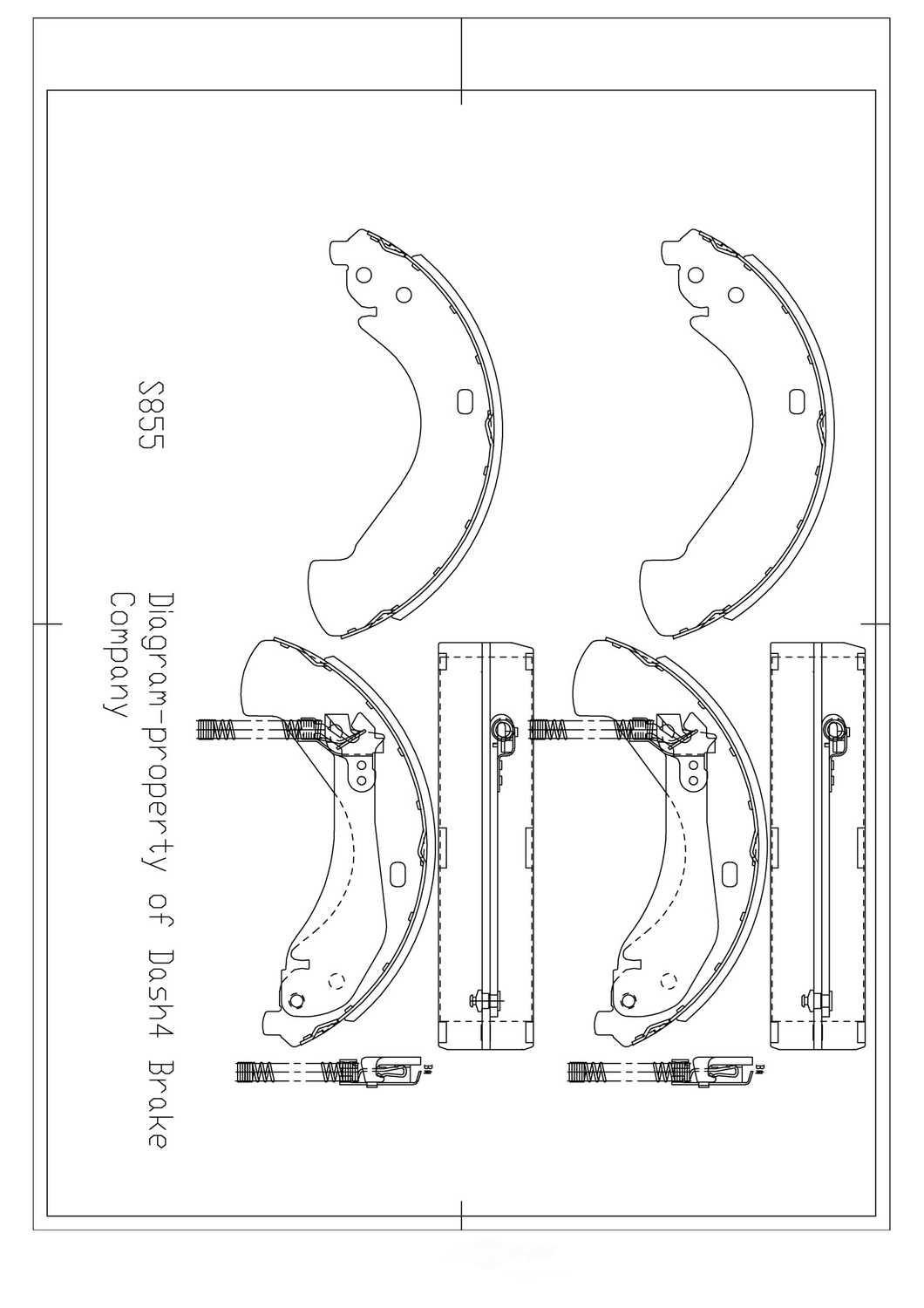 TSS DASH4 - Total Stopping Solutions (Rear) - TDF S855