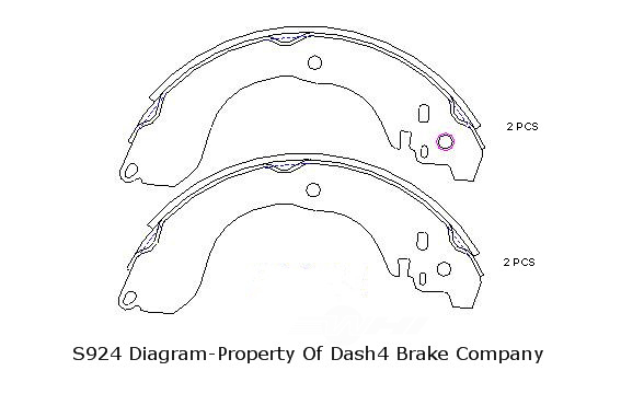 TSS DASH4 - Total Stopping Solutions (Rear) - TDF S924