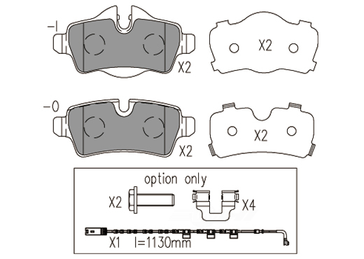 TSS DASH4 - Total Stopping Solutions (Rear) - TDF TD1309MH