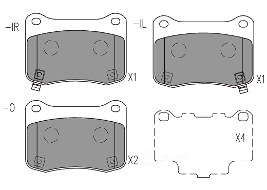 TSS DASH4 - Total Stopping Solutions (Rear) - TDF TD1366M