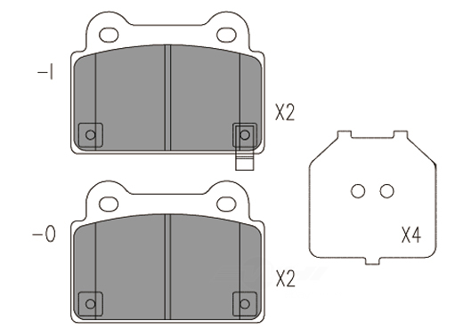 TSS DASH4 - Total Stopping Solutions (Rear) - TDF TD1368MH