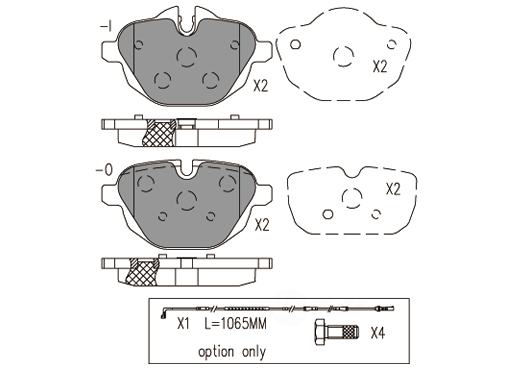 TSS DASH4 - Total Stopping Solutions (Rear) - TDF TD1473MH