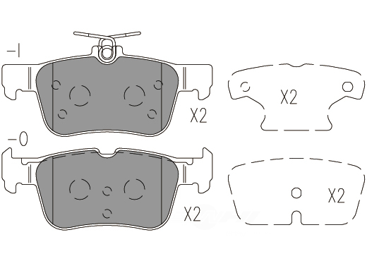 TSS DASH4 - Total Stopping Solutions (Rear) - TDF TD1833C