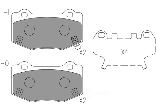 TSS DASH4 - Total Stopping Solutions (Rear) - TDF TD1854C