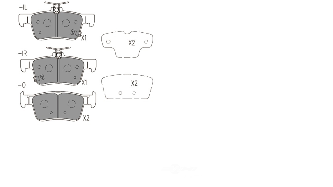 TSS DASH4 - Total Stopping Solutions (Rear) - TDF TD1878C