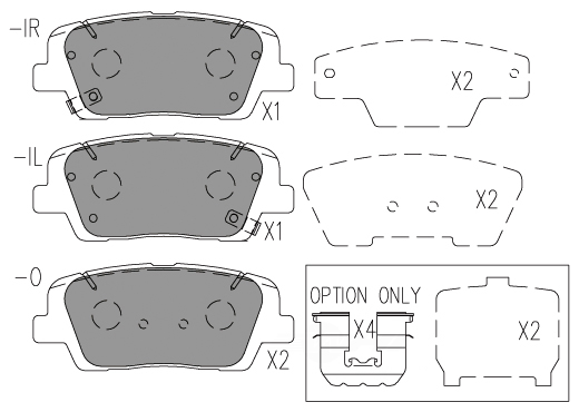 TSS DASH4 - Total Stopping Solutions (Rear) - TDF TD1916CH