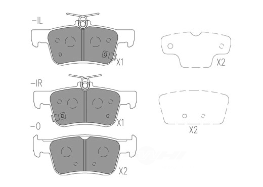 TSS DASH4 - Total Stopping Solutions (Rear) - TDF TD2102CH