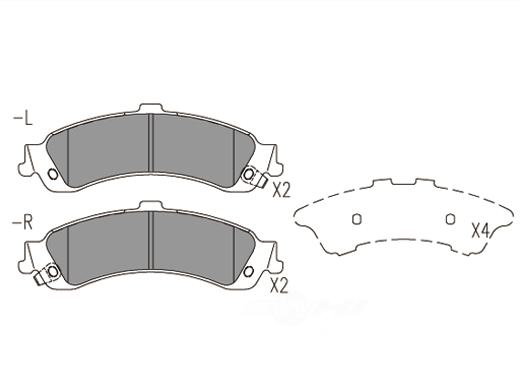 TSS DASH4 - Total Stopping Solutions (Rear) - TDF TD834MH