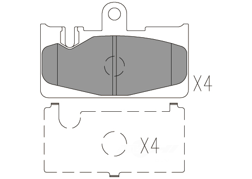 TSS DASH4 - Total Stopping Solutions (Rear) - TDF TD871M
