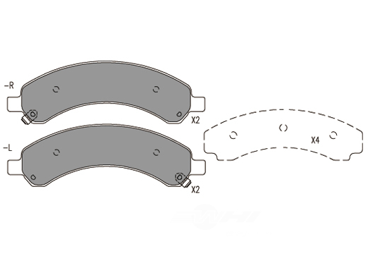 TSS DASH4 - Total Stopping Solutions (Rear) - TDF TD989C